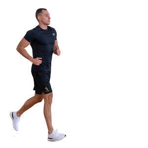 cut out sportsman running