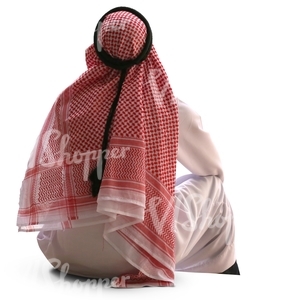 arab man sitting