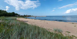 natural seaside in summer