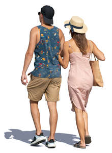 two women in summer clothes walking side by side - VIShopper