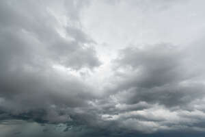 grey sky with rain clouds