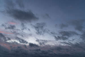 dark blue evening sky