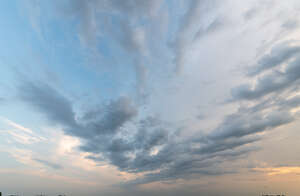 afternoon sky with some clouds