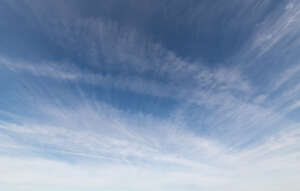 daytime sky with thin clouds