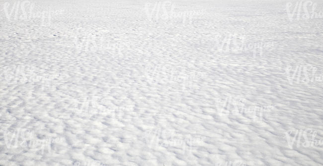 a field of snow