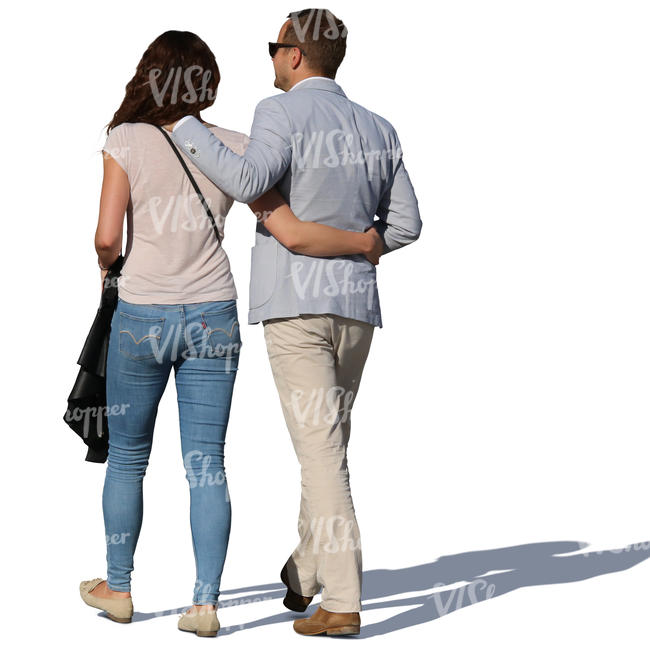 couple walking together