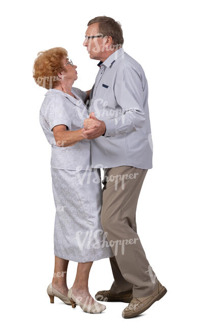 older couple dancing