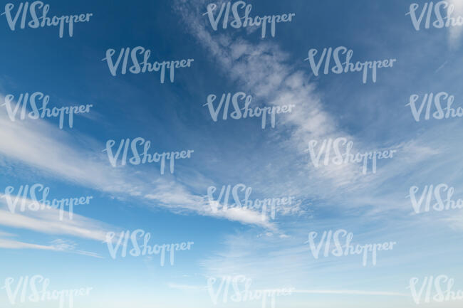 blue sky with some thin clouds