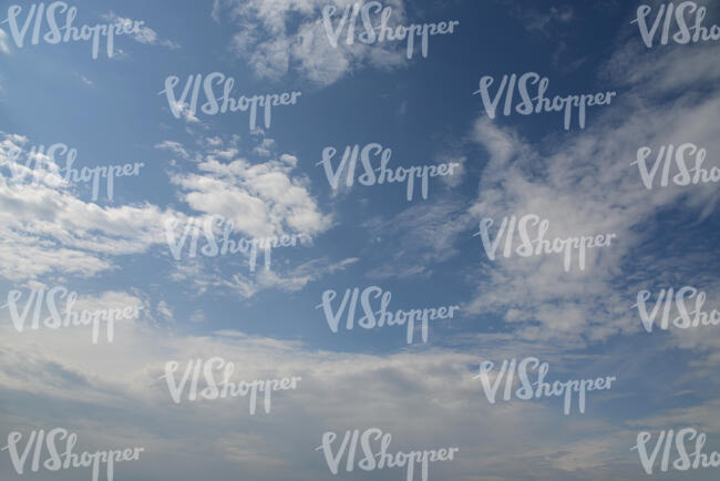 daytime sky with medium amount of white clouds