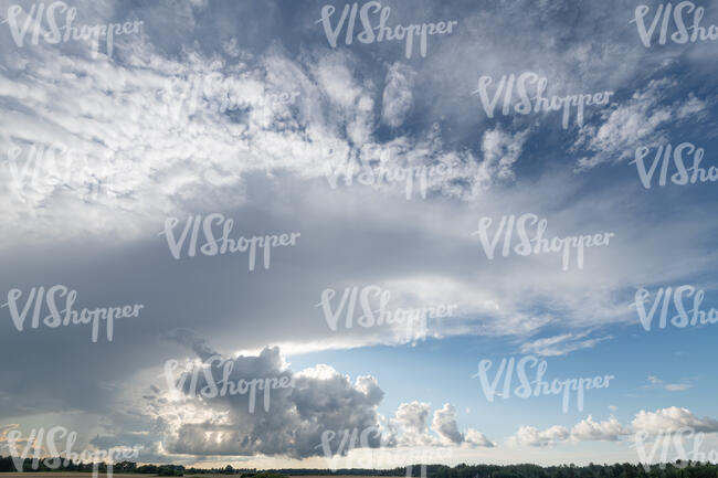 daytime sky with peculiar clouds